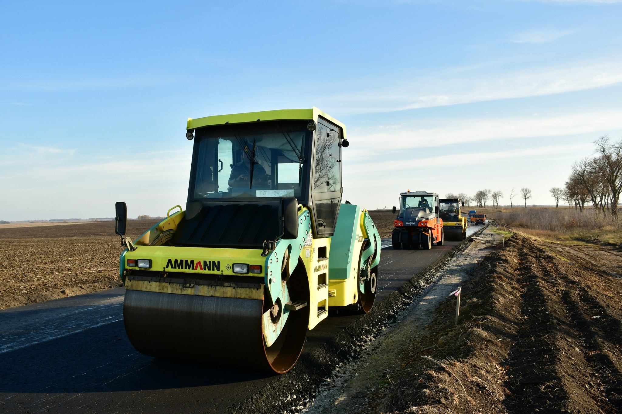 55 громад Полтавщини долучилися до співфінансування ремонту доріг області торік
